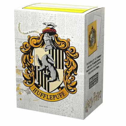 Deck Protector Dragon Shield Standard Matte Art 100ct Harry Potter Hufflepuff House Crest