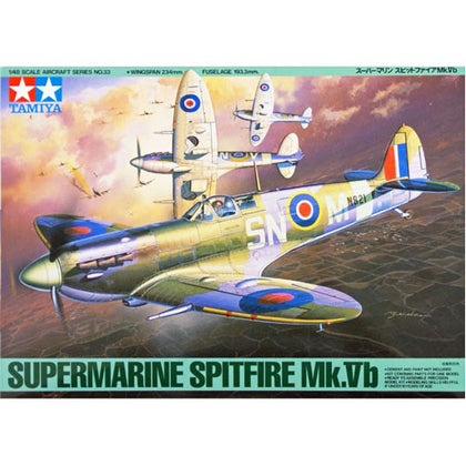 Tamiya Supermarine Spitfire Mk.Vb 1:48 Scale Plastic Model Kit