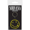 Nirvana Rubber Keyring Smiley