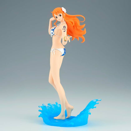 One Piece Nami Splash Style GLITTER&GLAMOURS BANPRESTO Action Figure