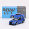 Mini GT Nissan Skyline GT-R R34 V-Spec Bayside Blue 1:64 Scale Diecast Vehicle