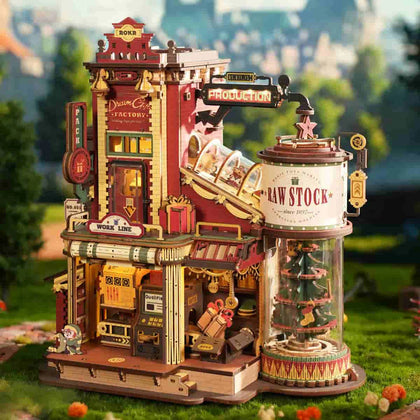 Robotime ROKR Christmas Music Box EAB01 Dream Gift Factory