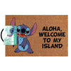 Doormat Lilo & Stitch Aloha, Welcome to My Island