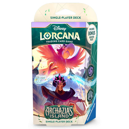 Disney Lorcana TCG Archazia's Island Iago & Jafar [Amethyst/Steel] Starter Deck