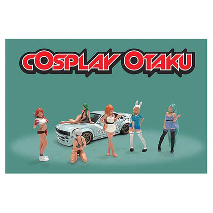 American Diorama Cosplay Otaku 1:64 Scale Figure Set