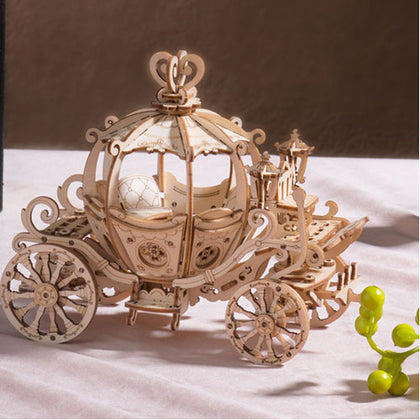Robotime Classical 3D Pumpkin Cart