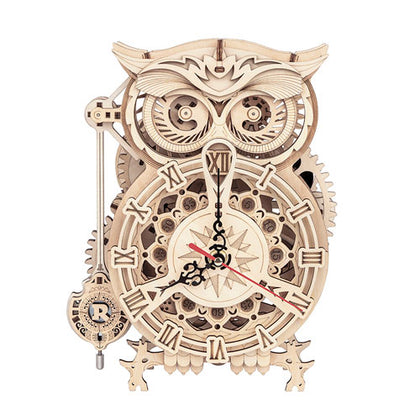 Robotime Mechanical Models Owl Clock