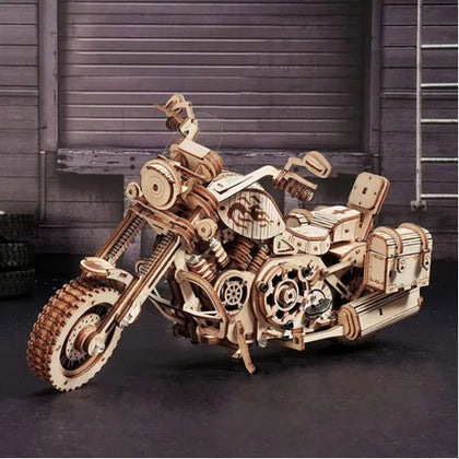 Robotime Mechanical Gears Cruiser Motorcycle