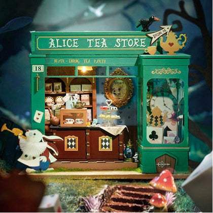 Robotime DIY Miniature House Alices Tea Store