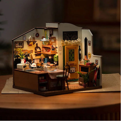 Robotime DIY Miniature House Cozy Kitchen