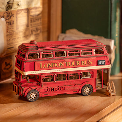 Robotime DIY 3D Puzzle Creation Set London Tour Bus