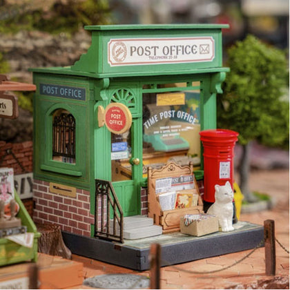 Robotime DIY Miniature House Century Post Office