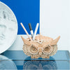 Robotime DIY Classical 3D Wooden Owl Storage Box
