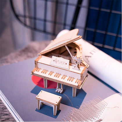 Robotime Classical 3D Wooden Grand Piano
