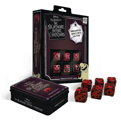 Disney The Nightmare Before Christmas Premium D6 Dice Set with Tin