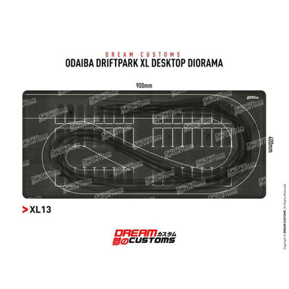 Dream Customs Diorama Mat Odaiba Drift Park XL