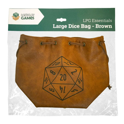 LPG Dice Bag Large Brown