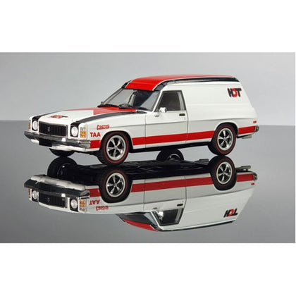 DDA Holden HJ HDT Panelvan 308 White/Red/Blackl 1:24 Scale Diecast Vehicle