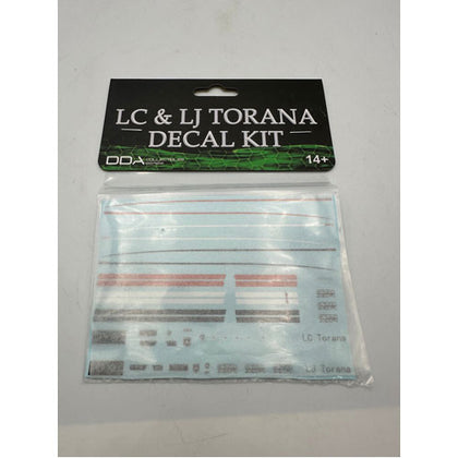 DDA Holden LC/LJ Torana Decal 1:24 Scale Decal Kit Accessory