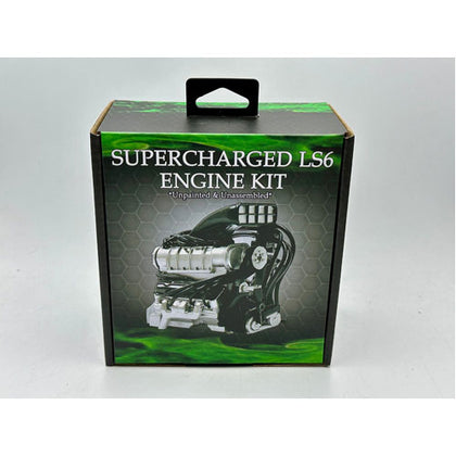 DDA Holden LC/LJ Supercharged LS6 Torana Engine 1:24 Scale Plastic Kit Accessory