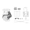 DDA Holden LC/LJ Supercharged LS6 Torana Engine 1:24 Scale Plastic Kit Accessory