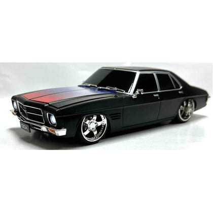 DDA Spectra Rides Matte Black With Colour Shift Stripe HQ Custom 1:24 Scale Light Up Plastic Vehicle