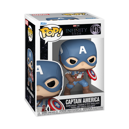 Marvel Archives The Infinity Saga Captain America Pop! Vinyl