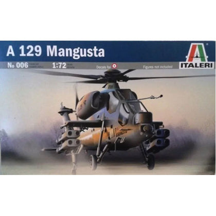 Italeri A-129 Mangusta 1:72 Scale Plastic Model Kit