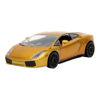 Fast & Furious FF10 Gold Lamborghini Gallardo 1:24 Scale Diecast Vehicle