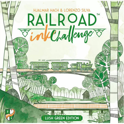 Railroad Ink Challenge Lush Green Edition Dice Game