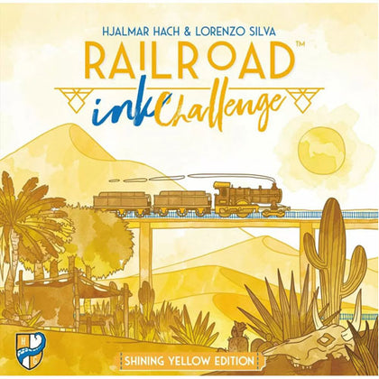 Railroad Ink Challenge Shining Yellow Edition Dice Game