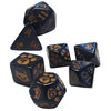 Kitten Polyhedral 7 Dice Set Black