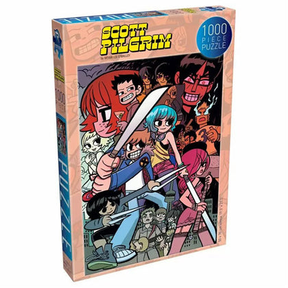 Renegade Jigsaw Puzzles Scott Pilgrim Colorful Collage