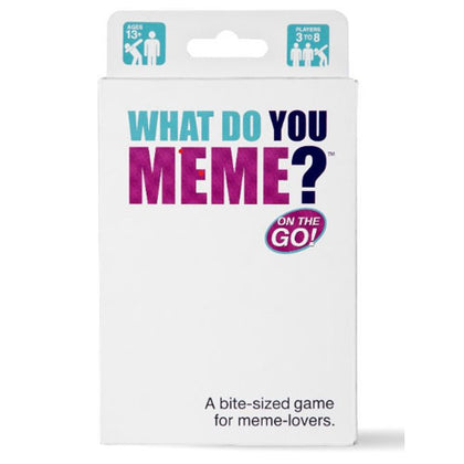 What Do You Meme On The Go! Travel Edition