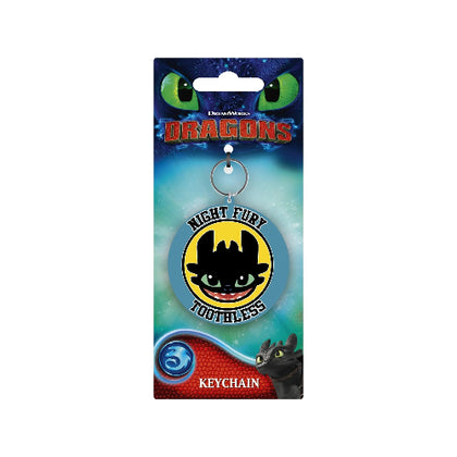 How to Train Your Dragon Rubber Keyring Toothless
