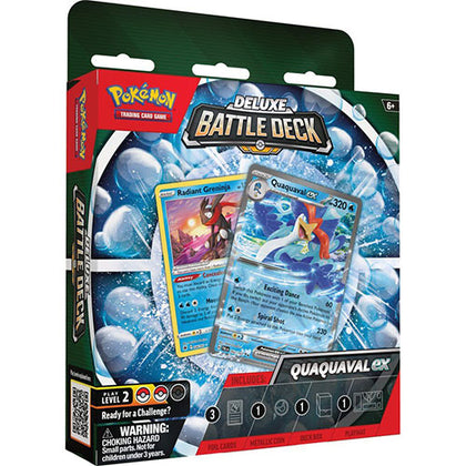 Pokemon TCG Quaquaval ex Deluxe Battle Deck