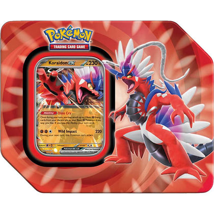 Pokemon TCG Paldea Legends Koraidon ex Tin