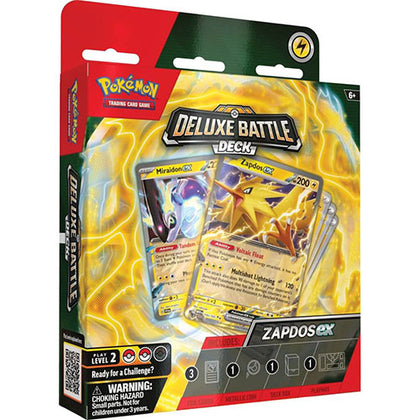 Pokemon TCG Zapdos ex Deluxe Battle Deck