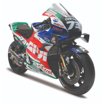 Maisto Moto GP 2021 LCR Honda Alex Marquez 1:18 Scale Diecast Motorcycle