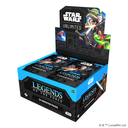 Star Wars Unlimited Legends of the Force Booster SEALED Box [24 Boosters]