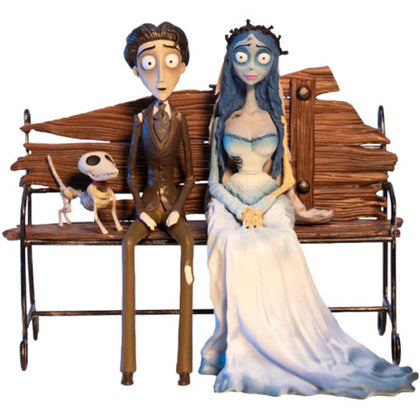 Corpse Bride Victor and Emily on Bench 1:10 Scale Figure Set