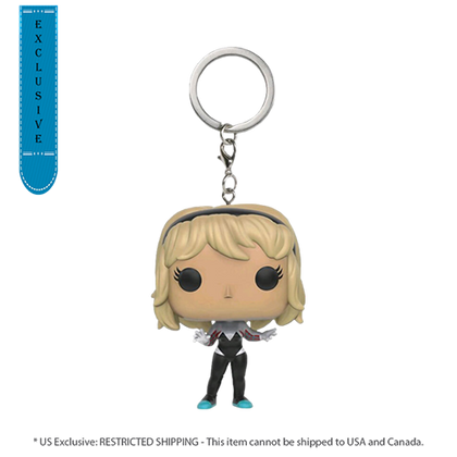 Marvel Comics Spider-Gwen Unhooded US Exclusive Pocket Pop! Vinyl Keychain