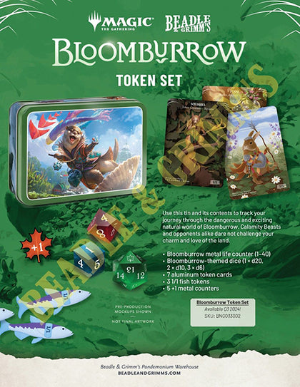 Magic the Gathering Beadle & Grimms Bloomburrow Token Set