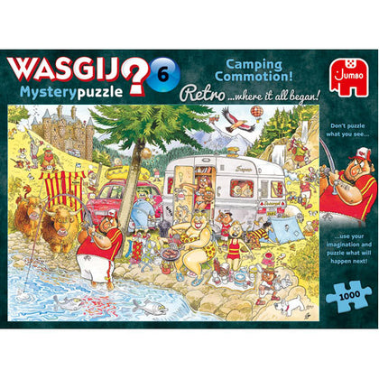 WASGIJ? RETRO MYSTERY #6 CAMPING COMMOTION