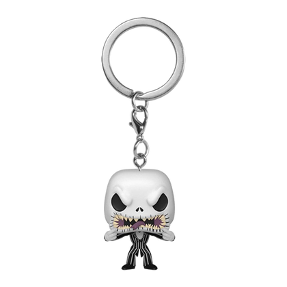 The Nightmare Before Christmas Jack Scary Face Pocket Pop! Vinyl Keychain