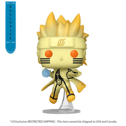 Naruto Naruto Uzumaki (Kurama Link Mode) US Exclusive Pop! Vinyl