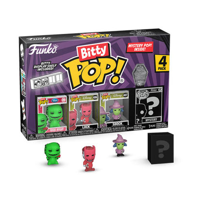 The Nightmare Before Christmas Oogie Boogie Bitty Pop! 4-Pack