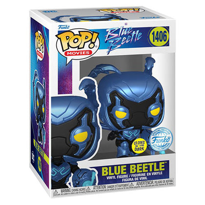 Blue Beetle (2023) Blue Beetle Glow US Exclusive Pop! Vinyl
