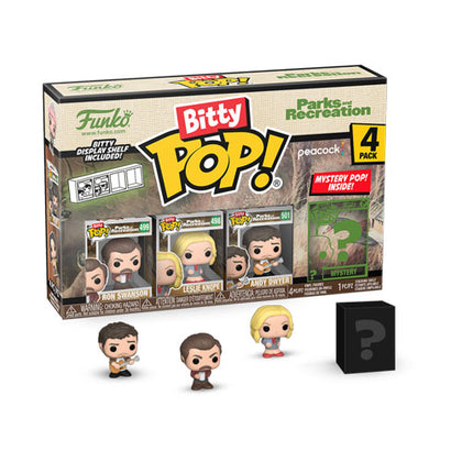 Parks & Recreation Ron Bitty Pop! 4-Pack