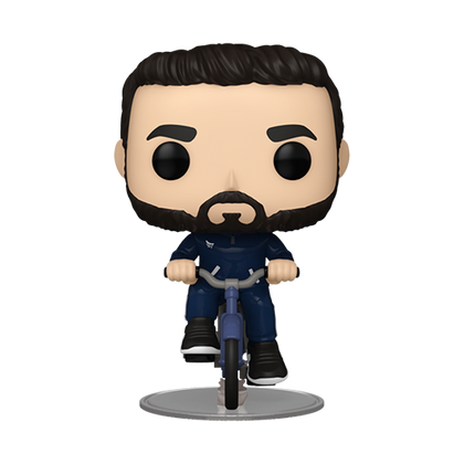 Ted Lasso Roy Kent on Bike Pop! Vinyl